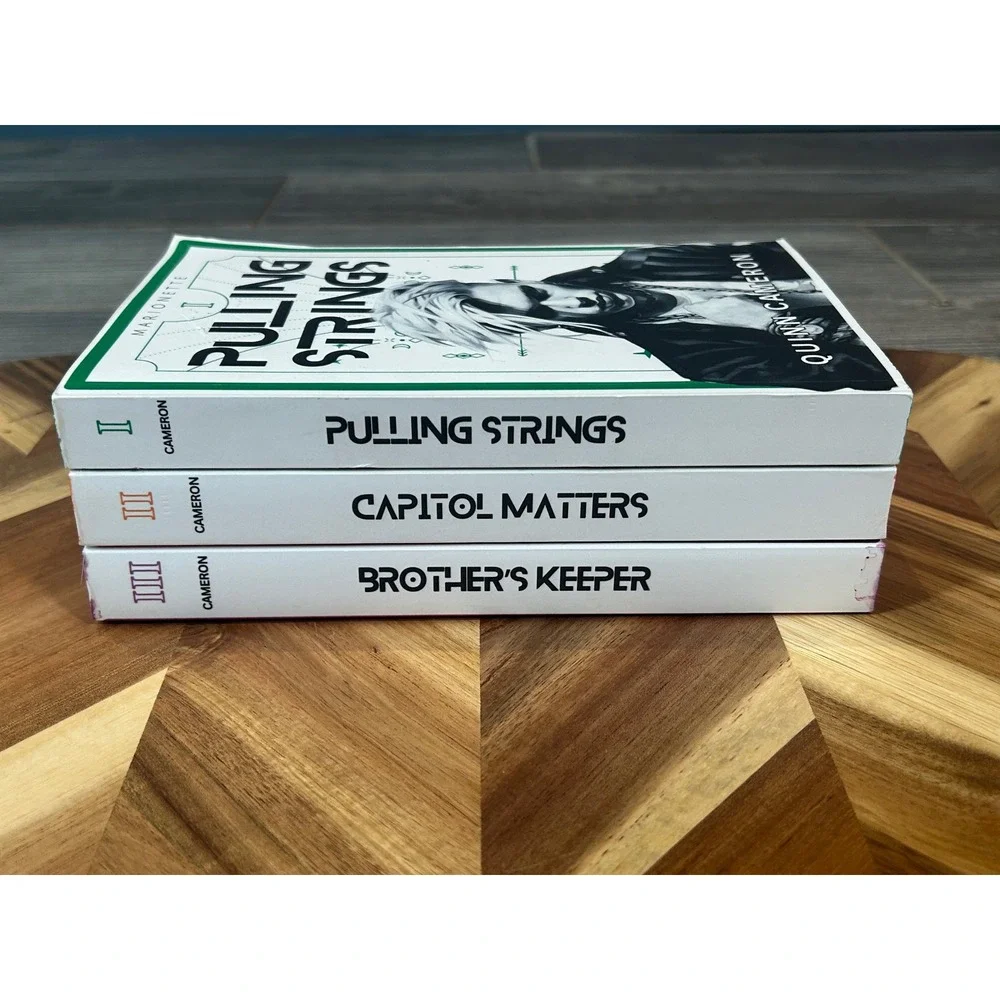 Marionette Books 1-3 Bundle Quinn Cameron Signed First Printing 2024 Paperbacks
